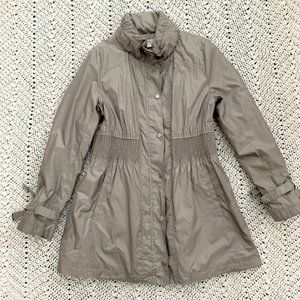 Via Spiga Women’s Lightweight Packable Rain Jacket